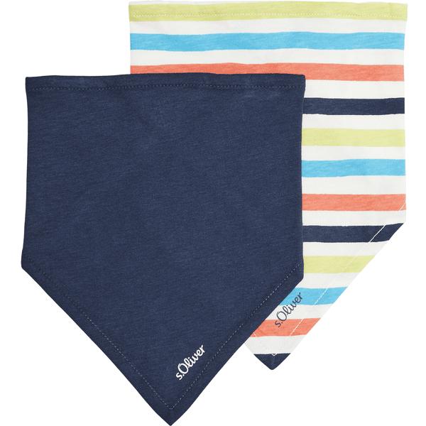 s. Olive r Foulard triangulaire Multipack blue