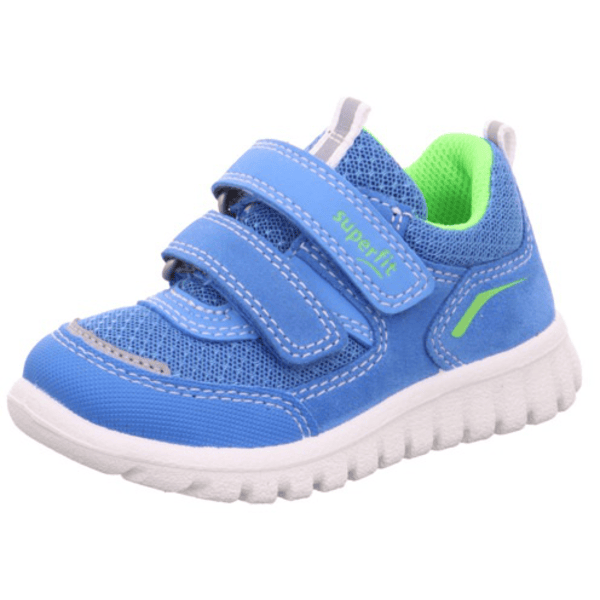 superfit Halbschuh Sport7 Mini hellblau / grün