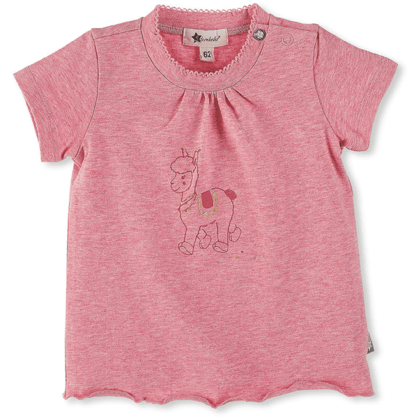 Sterntaler Krótka koszula z krótkim rękawem Lotte Pink melange