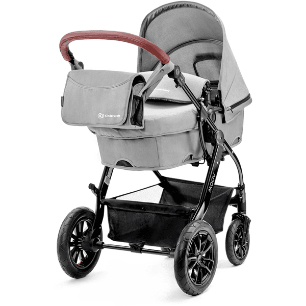 Kinderkraft NEWLY - Ensemble poussette 3en1 jusqu'à 22 kg - Étanche UPF50+  - Zwart