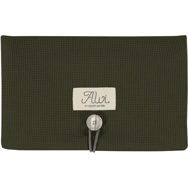 Alvi® Windeltasche Waffle piquè Khaki