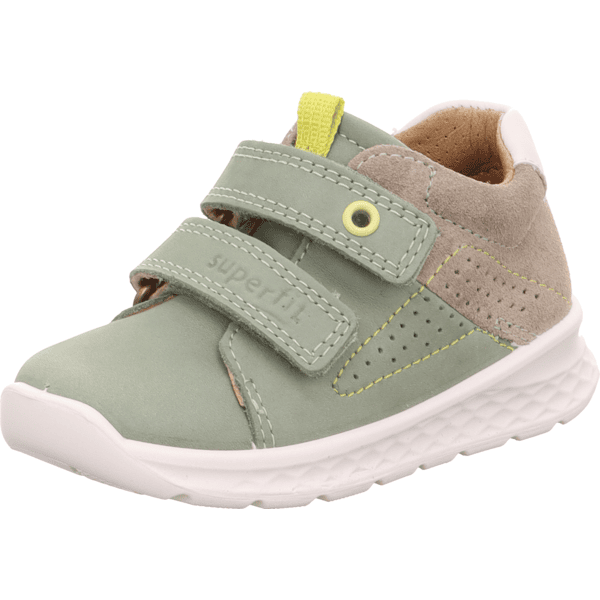 superfit Halbschuh Breeze hellgrün/beige (mittel)