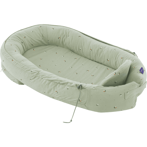 Träumeland HOME Baby Nest Premium Fiore verde