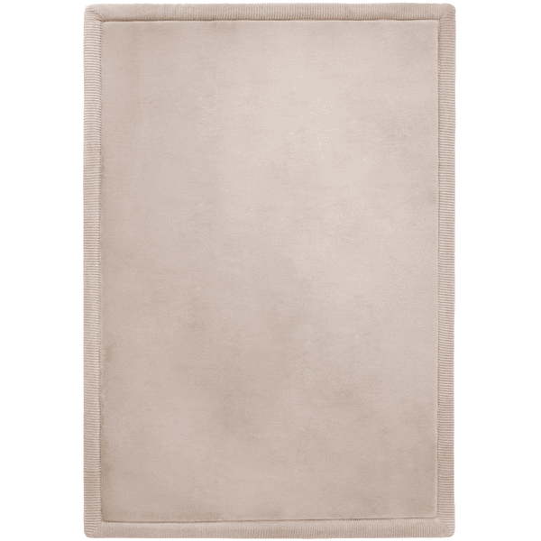 Hakuna Matte Fluwelen speelmat voor baby 120 x 170 cm, beige