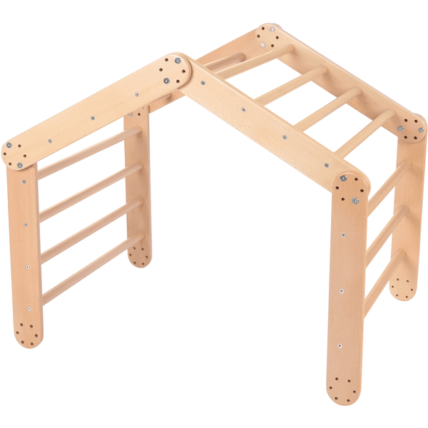 kindsgard Espaldera de escalada infantil klatreplads madera 4 piezas