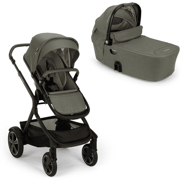 Nuna Kinderwagen inkl. faltbare Babywanne DEMI next Pine