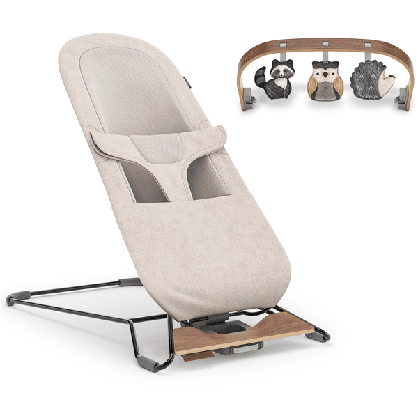 UPPAbaby Babywippe Mira Charlie Sand Mélange inklusive Spielbogen Forest Fun