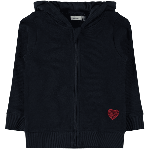 name it Girls Sweatjacke Nmfdalone dark sapphire 
