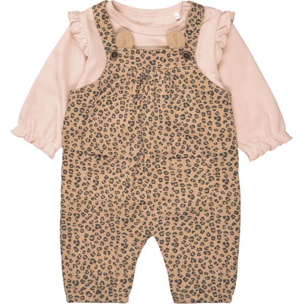  STACCATO  Romper+skjorte blød camel mønstret 