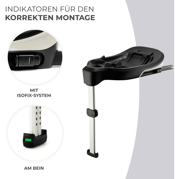 Kinderkraft Base Isofix siège auto Care FX noir