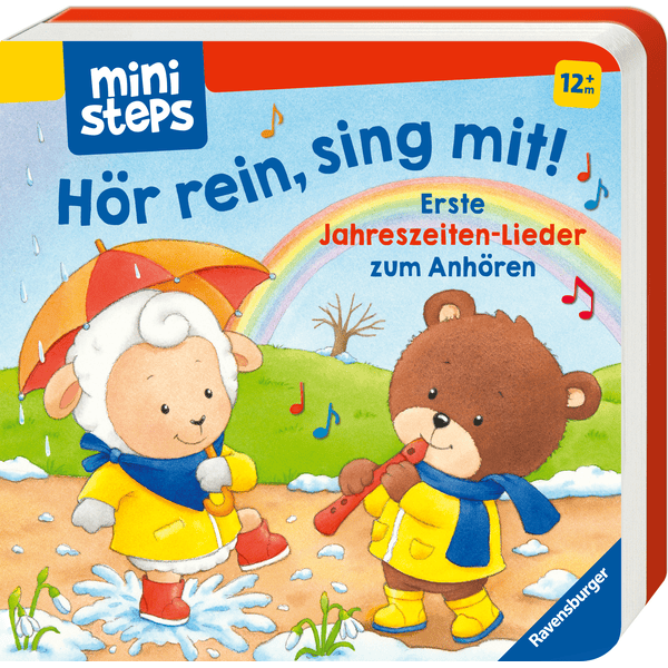 Ravensburger ministeps® Hör rein, sing mit! Meine ersten Jahreszeiten-Lieder