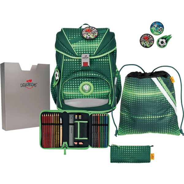 DerDieDas ® ErgoFlex - Calcio Green , 5 pezzi.