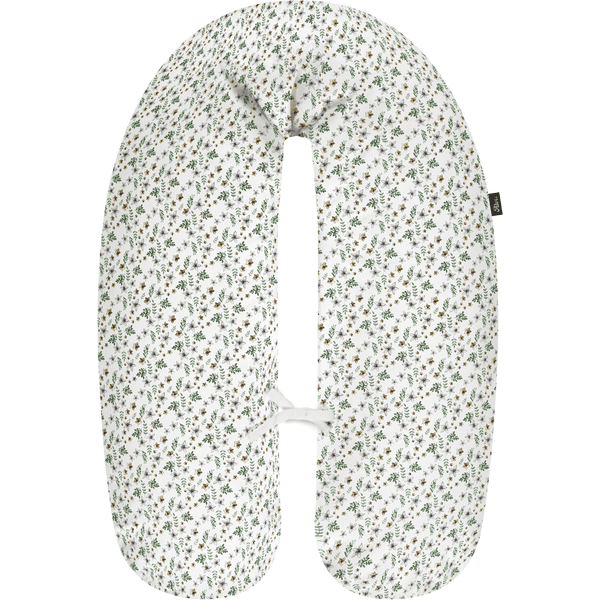 Alvi® Stillkissen mit Bezug Petit Fleurs grün/weiß