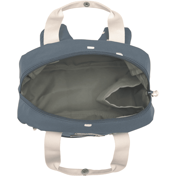 midnight asilo Backpack Happy blue Prints LÄSSIG Mini Square Zaino