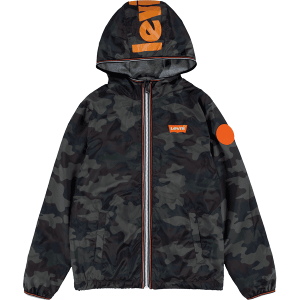 Levi's® Kids Windbreaker Jacke Thyme / Navy Camo