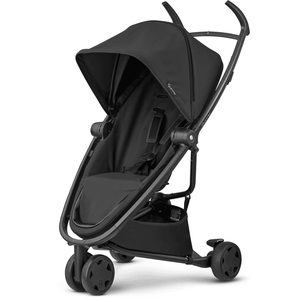 spons bloemblad Manhattan Quinny Buggy Zapp Flex Black on Black | pinkorblue.be