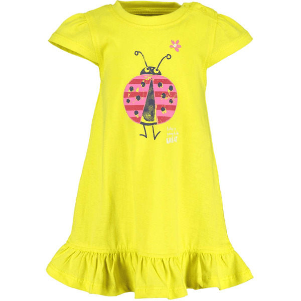 BLUE SEVEN  Girls Robe tricotée jaune Original 