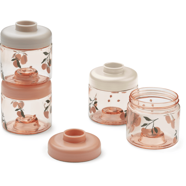 LIEWOOD Dominique Nahrungsboxen 4er-Pack peach/sea shell