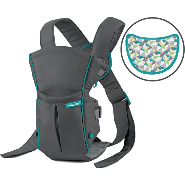 Infantino SWIFT™ CLASSIC BABYTRAGE, Grau mit Tasche