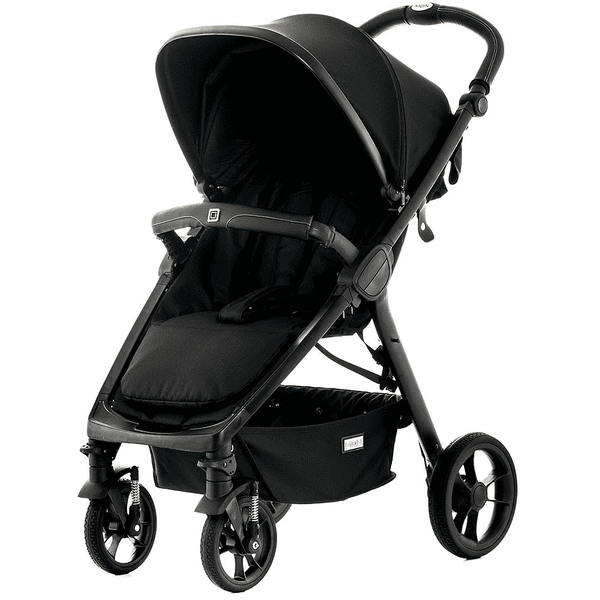 MOON Sportkinderwagen JET - R black/fishbone