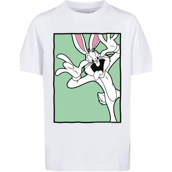 T-Shirt Bugs Looney Tunes Funny weiß Face Bunny F4NT4STIC