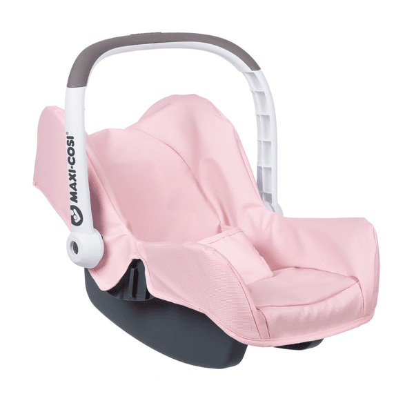 Smoby MAXI-COSI ® Poppen autostoel grijs/roze