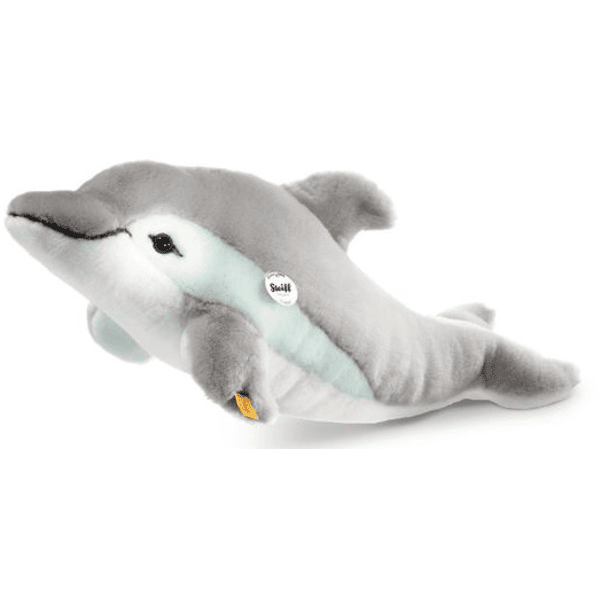 STEIFF Delfinek CAPPY 35 cm kolor biało-szary