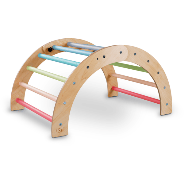 tiSsi ® Arco de escalada madera color pastel