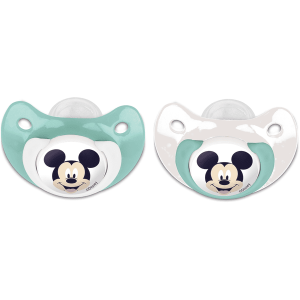 Stor Sucettes Mickey 0-6 mois PP/silicone, lot de 2