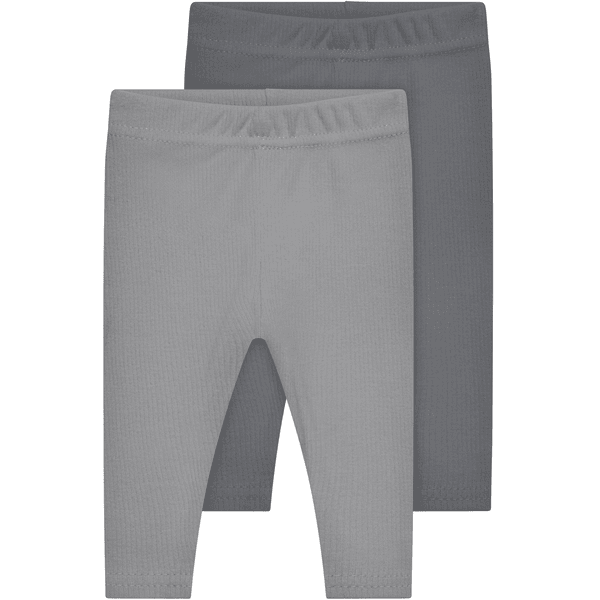 kindsgard Rip legging 2-pack grijs