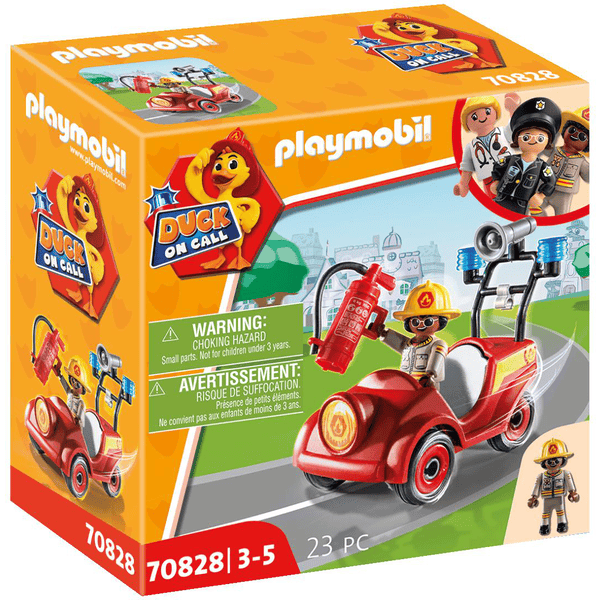 PLAYMOBIL  ® Anatra su chiamata Mini Auto Vigili del Fuoco