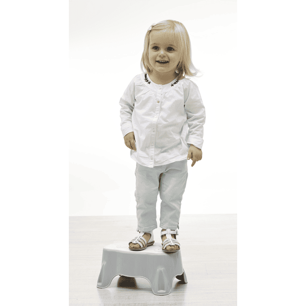 Thermobaby® Marchepied enfant Babystep, gris charme