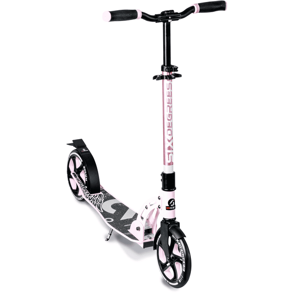 SIX DEGREES Aluminium Scooter 205 mm pastellrosa