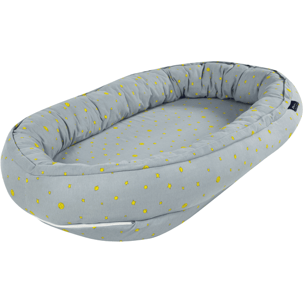 Alvi® Nid bébé Le Petit Prince gris 40x78 cm