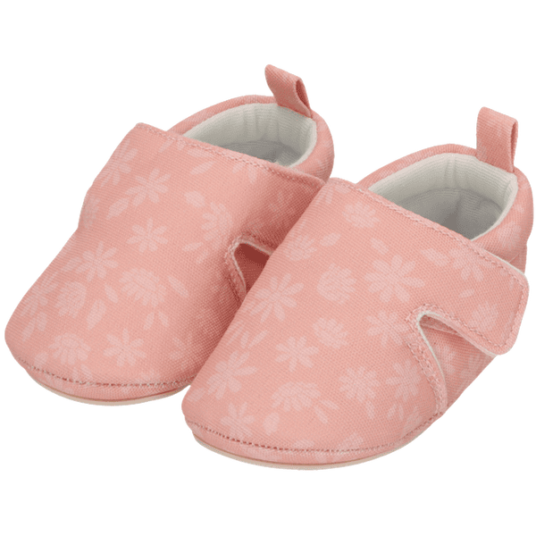 Sterntaler Chaussons pour bébés fleurs rose mat