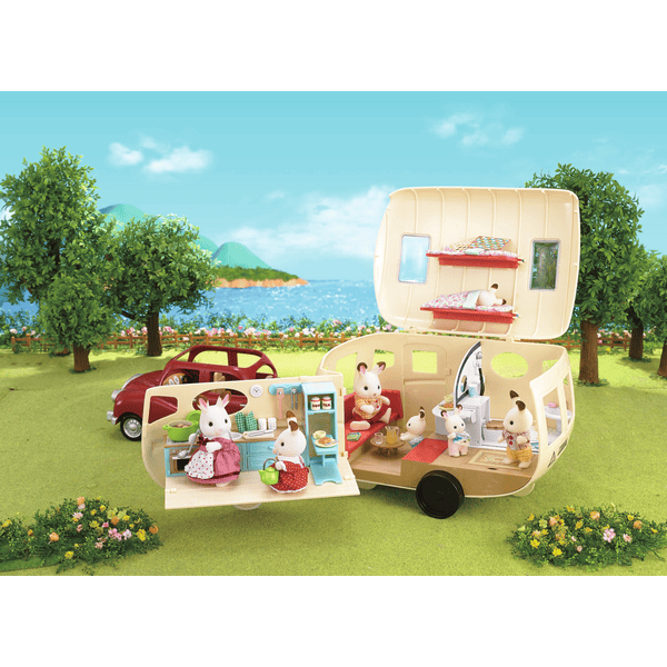 Sylvanian store families wohnwagen