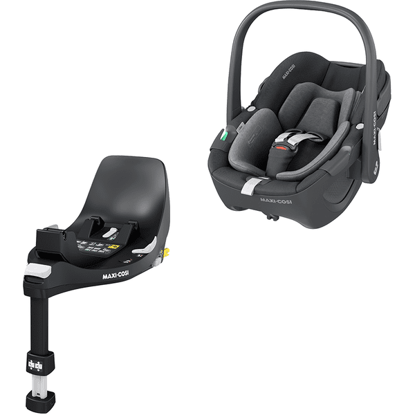 MAXI COSI Babyautostolsæt Pebble 360 Essential Graphite plus base station FamilyFix 360