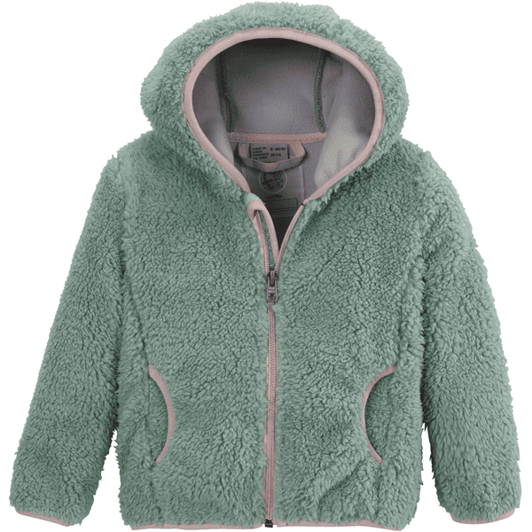 killtec Giacca in pile con cappuccio color menta