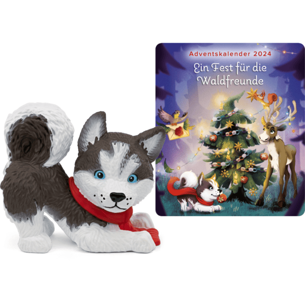 tonies® Adventskalender 2024 - Husky - Ein Fest für die Waldfreunde