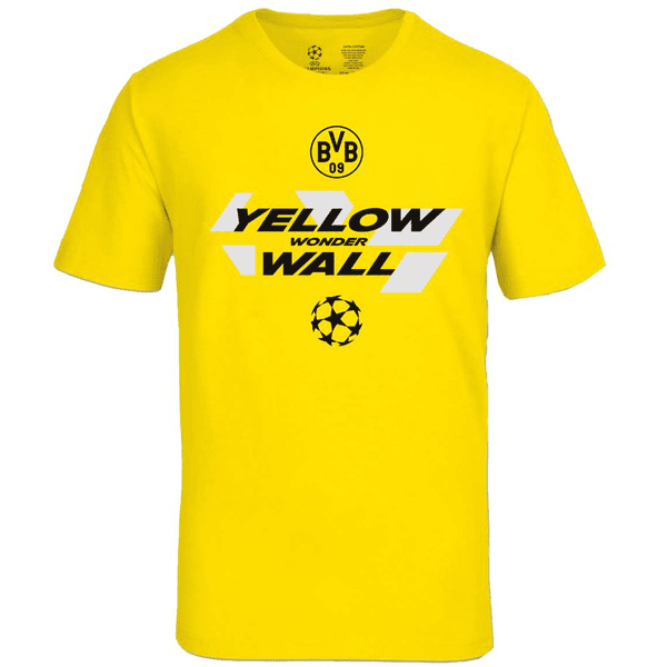 BVB T-Shirt UEFA Champions League gelb