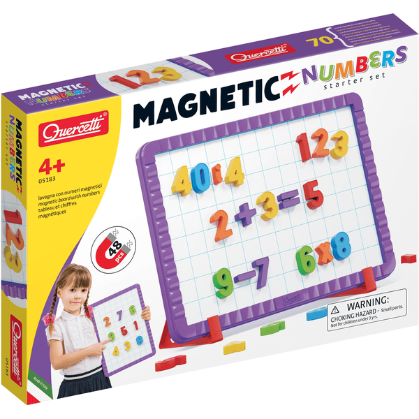 Quercetti Magnetische Zahlen Startset (48 Teile)