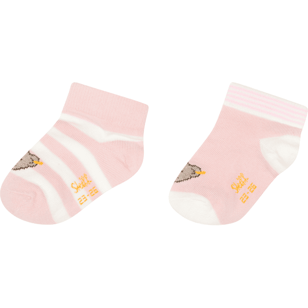 Steiff Socken 2er-Pack Silver Pink