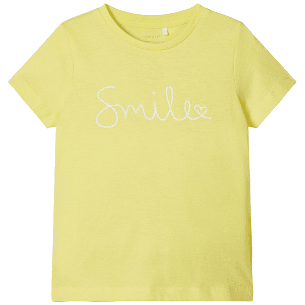 name it T-Shirt NMFHALLU Limelight