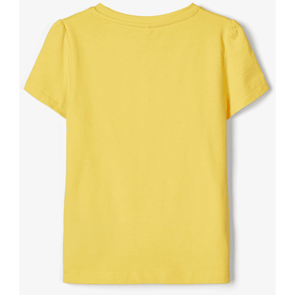 girls plain yellow t shirt