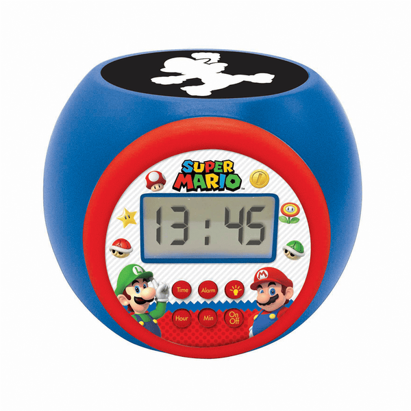 Reloj despertador digital de Super mario bros para niños, reloj desper –