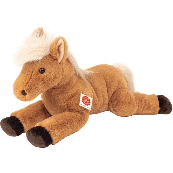 Teddy HERMANN ® Cavallo sdraiato marrone chiaro, 48 cm