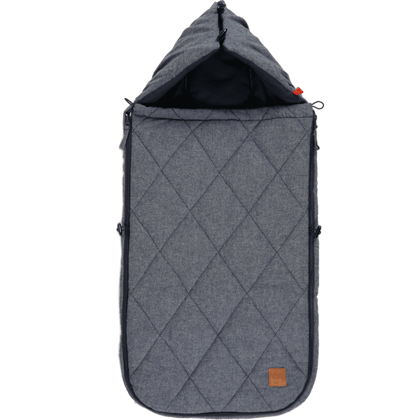 KAISER Ganzjahresfußsack NIKKO MELANGE navy melange