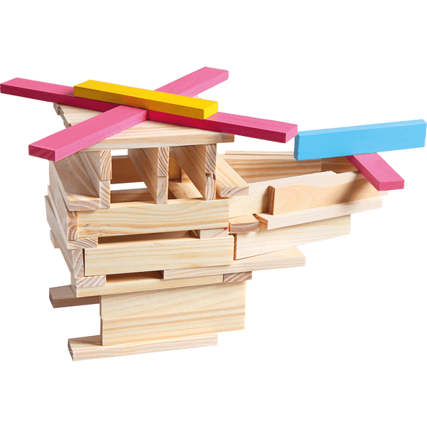 Blocs de construction en bois pour enfants (10 pièces)