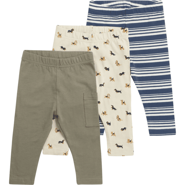 Hust &amp; Claire Legginsy Lukas White sand 3-pack