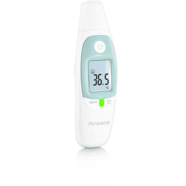 miniland Kontaktthermometer thermosense für Ohr und Stirn 